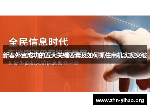 新春外贸成功的五大关键要素及如何抓住商机实现突破